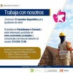 #TrabajoSiHay Se requieren ayudantes de obra en #Paratebueno y #Cumaral