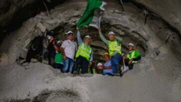 Túnel del Toyo: se encontraron los dos frentes de obra de la galería de rescate