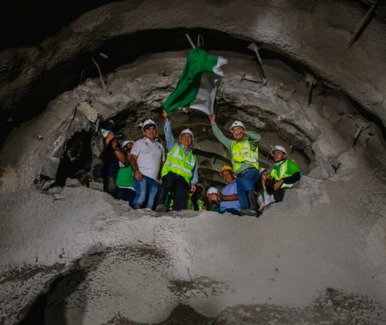Túnel del Toyo: se encontraron los dos frentes de obra de la galería de rescate