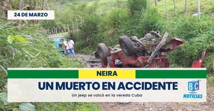 Un Jeep que transportaba estudiantes y padres de familia se accidentó en vías de Neira