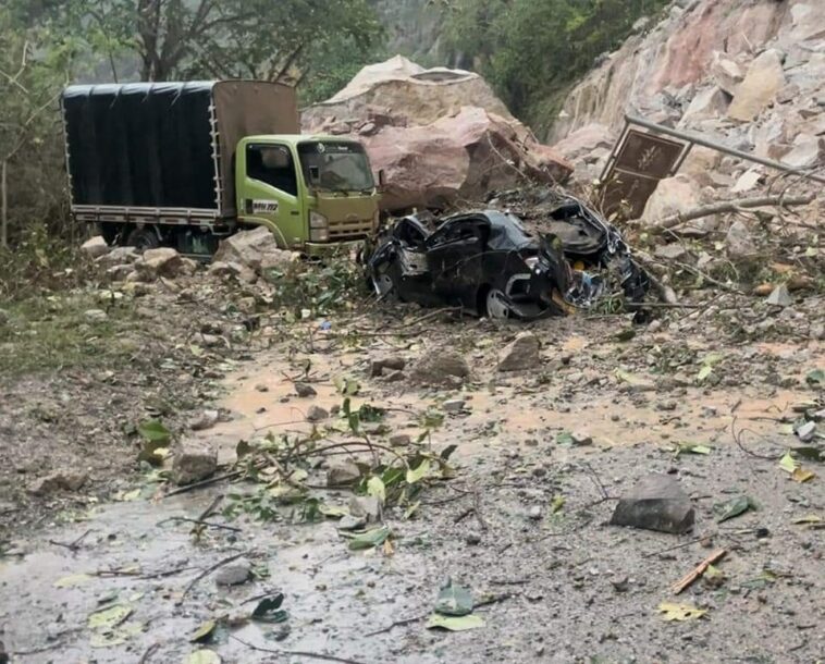 Una persona fallecida en derrumbe en la vía Garzón Pitalito.