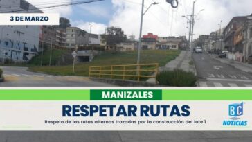«Vehículos de transporte público deben respetar rutas alternas en el Liborio» Secretaría de Movilidad