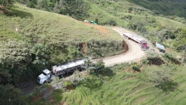 Vía Depresión-La Sierra-Rosas sí supero prueba piloto para vehículos de carga y hoy ya volverá a operar