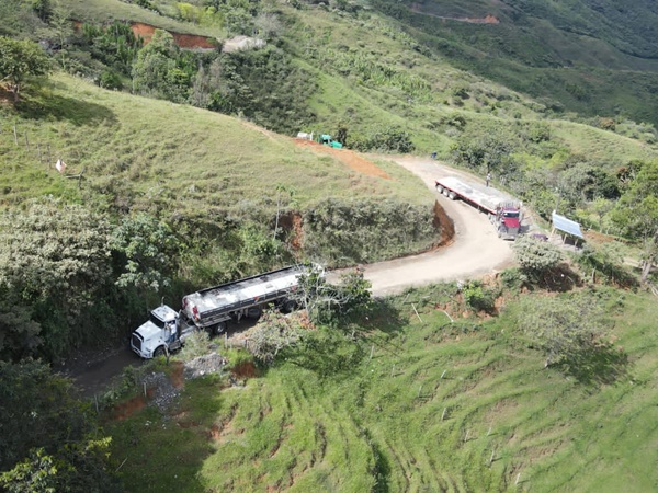 Vía Depresión-La Sierra-Rosas sí supero prueba piloto para vehículos de carga y hoy ya volverá a operar