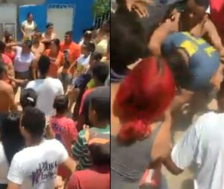 Video: la impactante pelea de vecinos en La Bendición de Dios, de Barranquilla