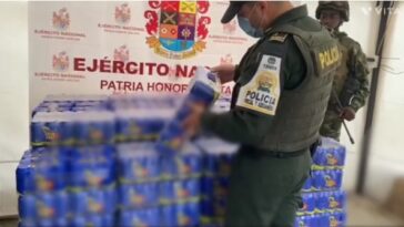 3.000 unidades de bebidas tipo refajo pretendían ingresar ilegalmente al departamento Arauca