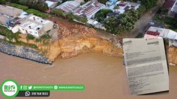 Avanza proyecto para evitar erosión y posibles inundaciones en Tierralta