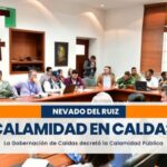 Caldas declaró la calamidad pública por el Volcán Nevado del Ruiz