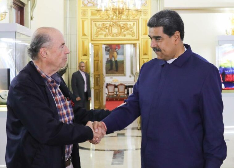 Canciller Álvaro Leyva y Nicolás Maduro se reunieron en Caracas, ¿de qué hablaron?