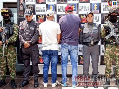 Capturados integrantes de banda que enviaba marihuana desde el Cauca a Casanare, Valle y Putumayo