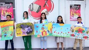 Cinco niños ganaron concurso de pintura