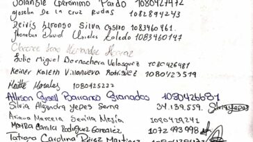 Comunidad educativa del Virginia Gómez rechaza publicamente acusaciones a docentes y directivos de la institución