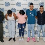 Cuatro capturados por agredir a  policías en el Terminal de Valledupar