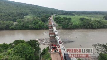 Desde hoy restricciones vehiculares entre Cumaral y Paratebueno por izaje de vigas en el puente Humea