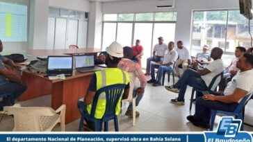 El departamento Nacional de Planeación, supervisó obra en Bahía Solano por solicitud de la Personería y veeduría ciudadana.