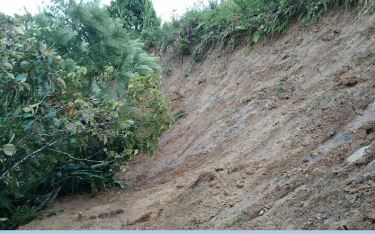 Emergencia por deslizamiento de tierra en el corregimiento de Playa Bonita-Municipio de Bagadó.