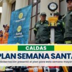 En Caldas se presentó el plan institucional para la Semana Santa