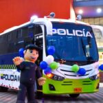 Entrega de busetón a la Policía Nacional en Casanare