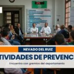 «Estamos en una serie de actividades preventivas por el volcán» Gobernador de Caldas