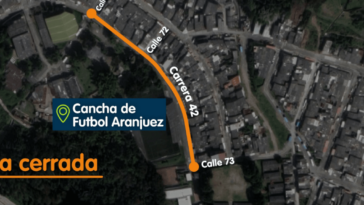 Este domingo se tendrá un cierre vial en Aranjuez