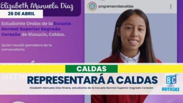 Estudiante de Riosucio representará a Caldas en un intercambio académico «Misión Mit Harvard 2023»