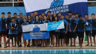 Halcones Marinos brillan en nacional de natación con aletas en Cali