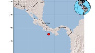 Fuerte temblor sacudió a Panamá este martes
