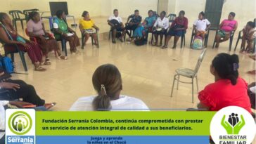 Fundación Serranía Colombia, continúa comprometida con prestar un servicio de atención integral de calidad a sus beneficiarios.