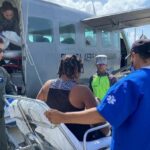 Hombre de la isla de Providencia fue trasladado en una aeronave medicalizada Caravan C208-B 