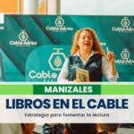 Implementan estrategia de «Libros al Aire» en el Cable Aéreo de Manizales