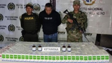 Incautan más de 35 mil gramos de ketamina en vías del sur del Huila
