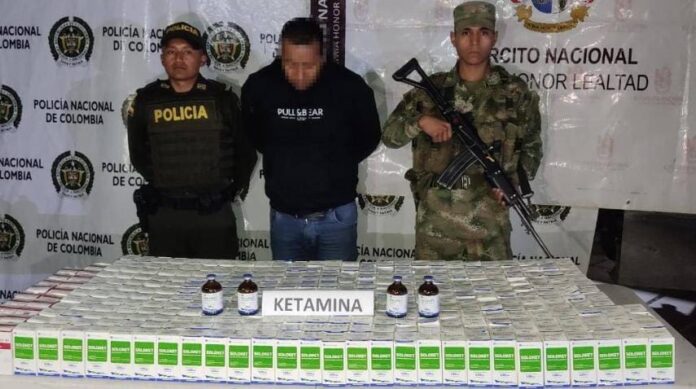 Incautan más de 35 mil gramos de ketamina en vías del sur del Huila