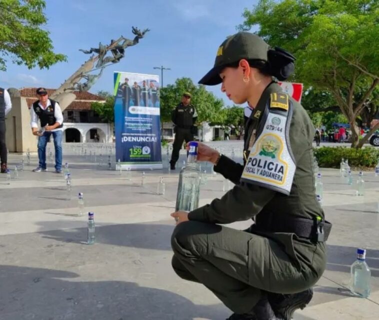 Incautan más de 800 botellas de licor adulterado en Valledupar