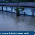 Las fuertes lluvias que se presentan desde la noche anterior en gran parte del departamento, cusan emergencias en el Municipio de Sipí – Chocó.