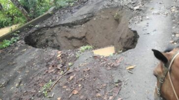 Lluvias derrumbaron puente en Tierralta