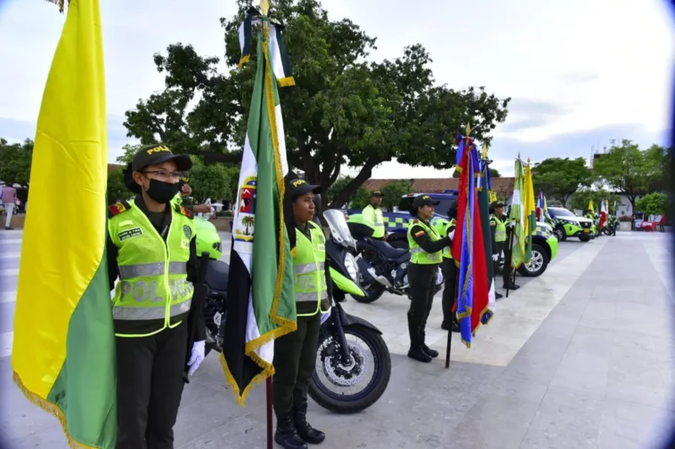 Mil policías llegan a Valledupar para frenar la delincuencia