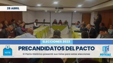 Pacto Histórico en Caldas presentó sus precandidatos para las elecciones regionales