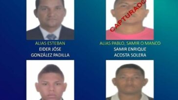 Policía de Montería presenta los rostros «Más buscados»