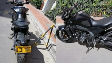 Puso la moto en venta, el supuesto cliente la estaba probando y en un descuido