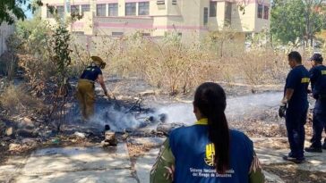 Se incrementan incendios forestales en el Distrito de Riohacha provocados por la ciudadanía