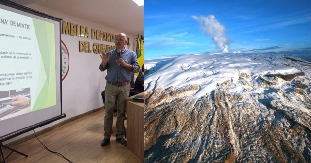 Secretaría TIC desarrolló software para censar a las personas ante una emergencia por el volcán Nevado de Ruiz