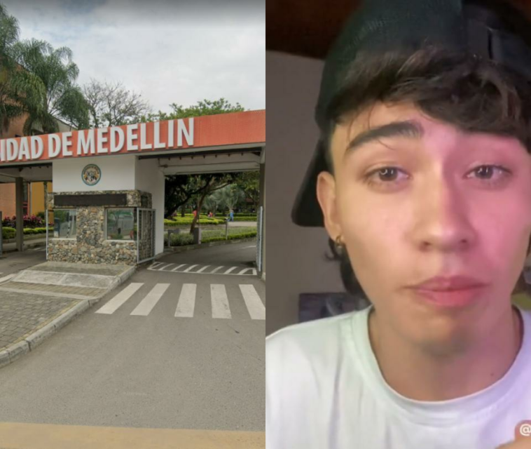 Tiktoker es suspendido por grabar videos en la Universidad de Medellín