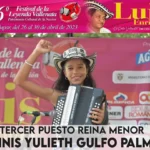 Una Bumangués es la reina Menor del Festival Vallenato