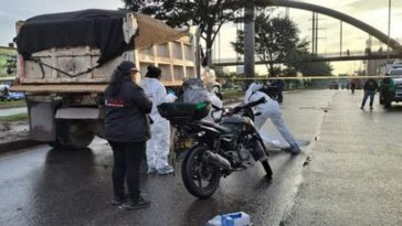 Una joven motociclista murió en un accidente en Bogotá