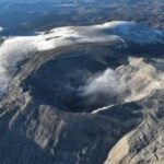 Situación del Volcán Nevado del Ruiz obliga a enviar a estudiantes a clases virtuales en tres municipios de Caldas.