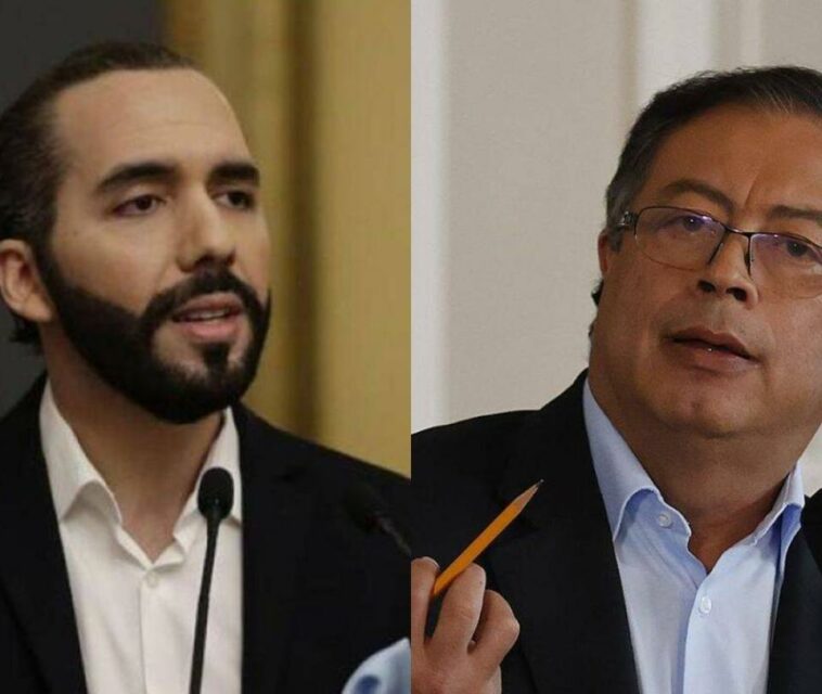 ¿Nueva 'pulla' de Nayib Bukele a Petro? Ahora con 'ranking' de aprobación