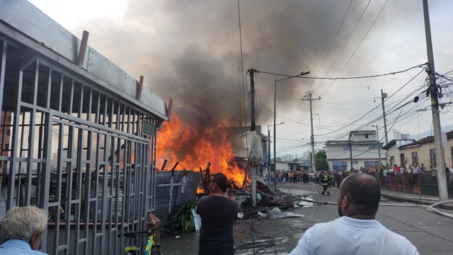 Álvaro Gallego, víctima mortal del incendio en el barrio La Vieja Libertad en Armenia