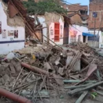 desplome, derrumbe, casa, casa antigua, Buenos Aires, herido, lesionados,bomberos, Medellín, Q’HUBO Medellín