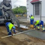 Aqualia ejecuta obras de reposición de pavimento en Lorica