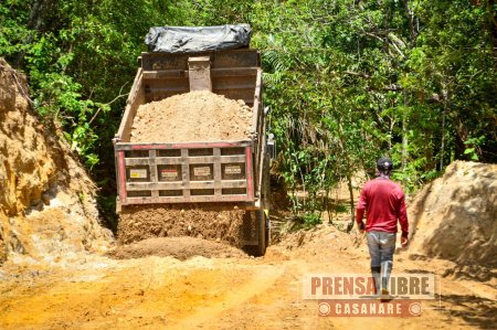 Arrancó recuperación de 103 kilómetros de vías terciarias en Hato Corozal y Paz de Ariporo